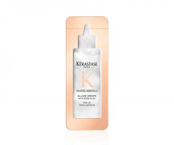 Olej pro lesk dlouhých vlasů se sklonem ke krepatění Kérastase Gloss Absolu Glaze Drops Oil - 3,5 ml (bonus)