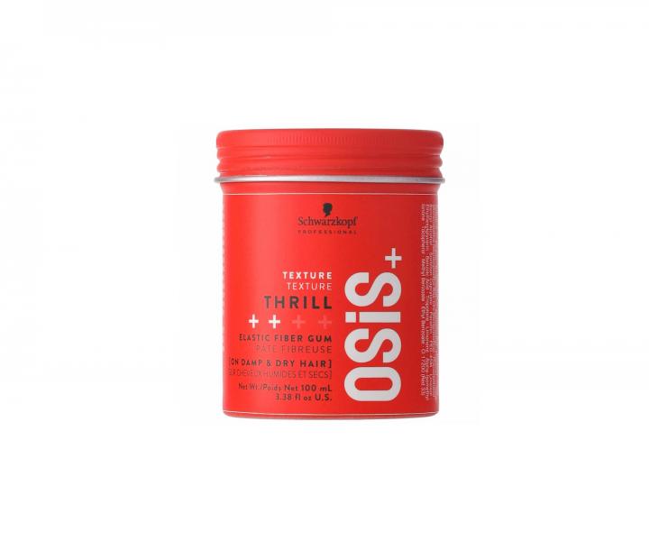 Stylingová elastická vláknitá guma se silnou fixací Schwarzkopf Professional Osis+ Thrill - 100 ml