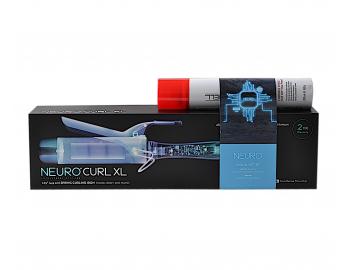 Drkov sada Paul Mitchell NEURO Curl XL Protect Duo - kulma 45 mm + termoochrann sprej 200 ml