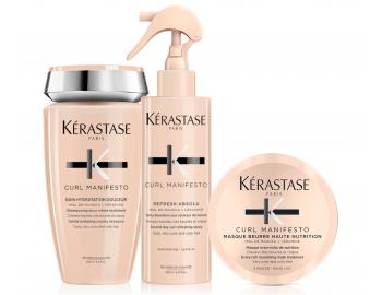 Sada pro vlnité a kudrnaté vlasy Kérastase Curl Manifesto + maska 75 ml zdarma