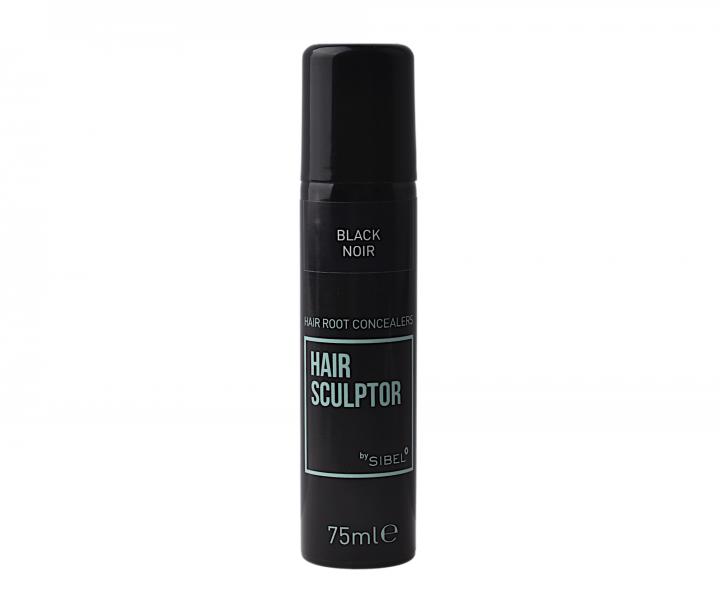 Sprej pro zakrytí řídnoucích vlasů Sibel Hair Sculptor - černá, 75 ml
