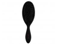 Kartáč na vlasy s kančími a nylonovými štětinami Varis Smoothing Brush - černý