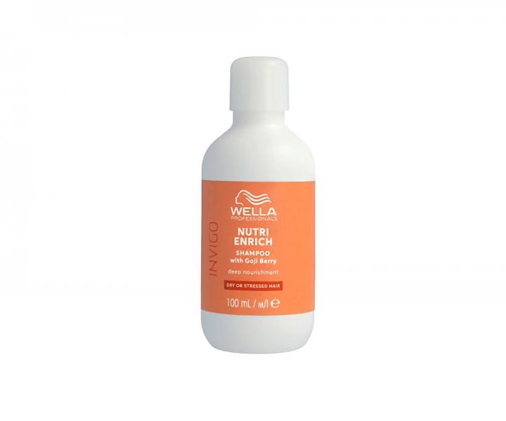 Šampon pro suché a poškozené vlasy Wella Professionals Invigo Nutri Enrich - 100 ml
