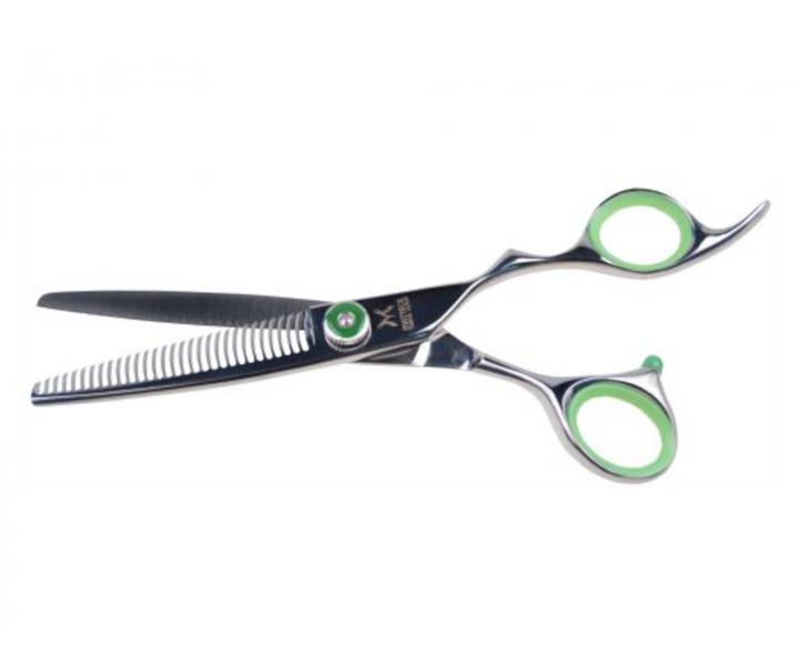 Kadeřnické efilační nůžky Matsuzaki MD 6030 Matteck - 30 zubů, 6,3"