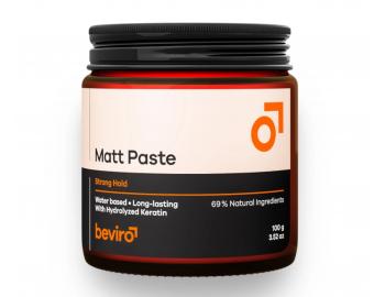 Matující pasta na vlasy se silnou fixací Beviro Matt Paste Strong Hold - 100 g