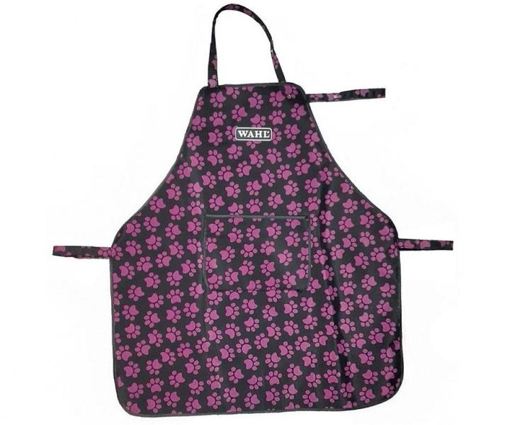 Z�st�ra na st��h�n� ps� srsti Wahl 78 x 90 cm - �ern�/fialov� tlapky