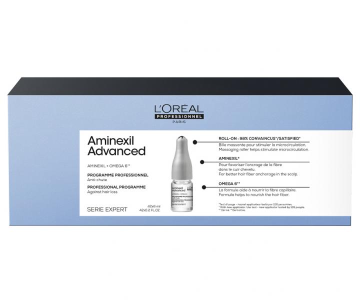 Intenzivn kra proti padn vlas Loral Professionnel Serie Expert Aminexil Advance - 42 x 6 ml