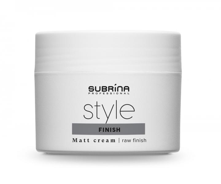 Krm pro matn vzhled vlas Subrina Professional Style Finish Matt Cream