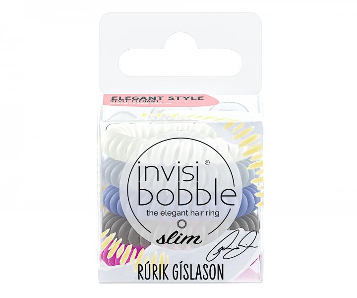 Tenká spirálová gumička do vlasů Invisibobble Slim Rúrik Gíslason No Place Like Reykjavík - 5 ks