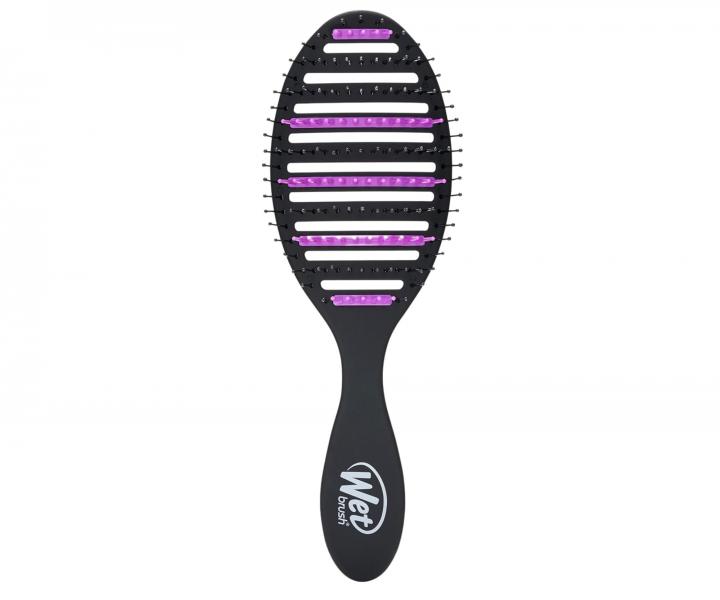 Kartáč na rozčesávání a foukání vlasů Wet Brush Speed Dry Refresh + Extend - fialovo-černý