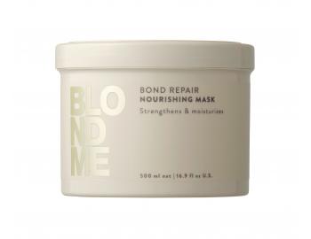 Vyživující maska pro blond vlasy Schwarzkopf Professional BlondMe Bond Repair Nourishing Mask - 500 ml
