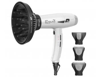 Profesionální fén na vlasy s difuzérem Parlux Elysium Matt White - 2300 W, matný bílý