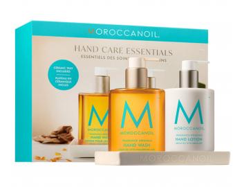 Drkov sada pro pi o ruce Moroccanoil Hand Care Essentials + podtcek Moroccanoil zdarma