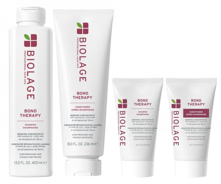 Sada pro po�kozen� vlasy Biolage Bond Therapy + �ampon 50 ml a kondicion�r 50 ml zdarma
