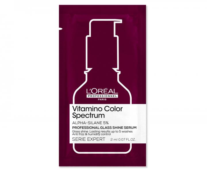 Sérum pro zářivý lesk barvených vlasů Loréal Professionnel Serie Expert Vitamino Color Spectrum - 2 ml (bonus)