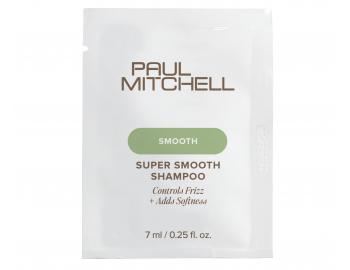 Uhlazuj�c� �ampon pro krepat� vlasy Paul Mitchell Smooth Super Smooth Shampoo - 7 ml