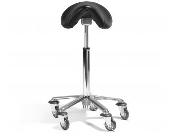 Taburet na kole�k�ch Sibel Saddle L - �ern�