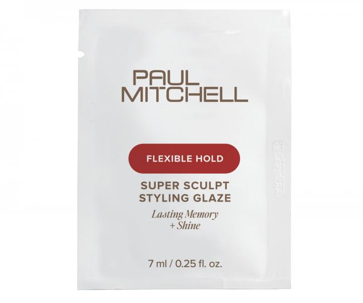 Stylingov� gel s pru�nou fixac� Paul Mitchell Flexible Hold Super Sculpt Styling Glaze - 7 ml