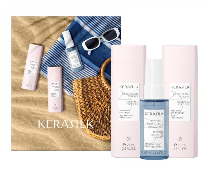 D�rkov� sada pro regeneraci such�ch a po�kozen�ch vlas� Kerasilk Repairing Travel Set