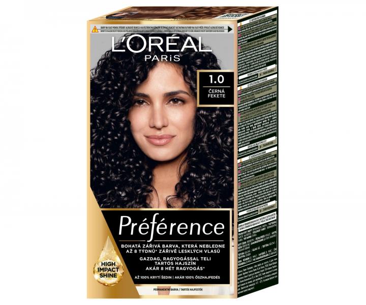 Permanentn� barva Lor�al Pr�f�rence 1.0 �ern�