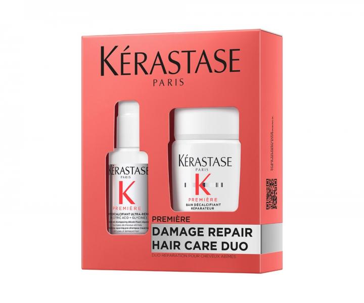 D�rkov� sada pro obnovu a odv�pn�n� po�kozen�ch vlas� K�rastase Premi�re Damage Repair Hair Care Duo