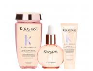 Sada pro hydrataci a lesk vlasů se sklonem ke krepatění Kérastase Gloss Absolu + péče 75 ml zdarma