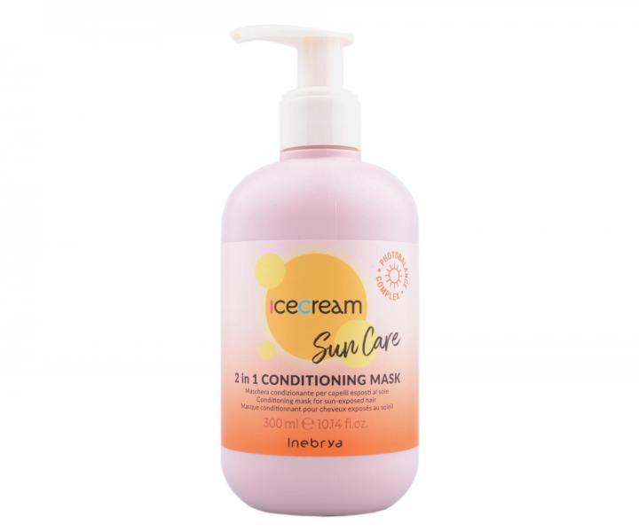 Kondicionační maska na vlasy vystavené slunci Inebrya Ice Cream Sun Care 2 in 1 Conditioning Mask - 300 ml