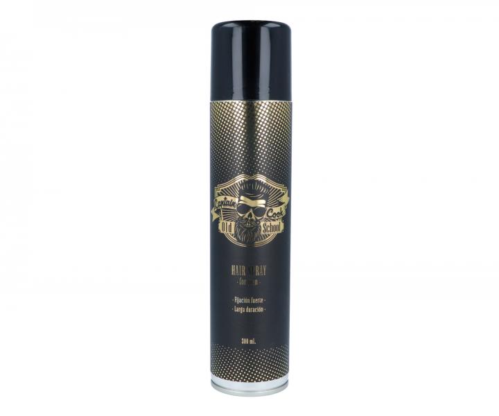 Pánský lak na vlasy se silnou fixací Captain Cook Old School Hair Spray  - 300 ml