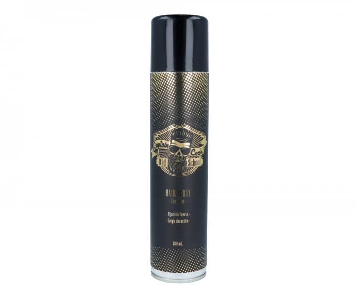 Pnsk lak na vlasy se silnou fixac Captain Cook Old School Hair Spray  - 300 ml