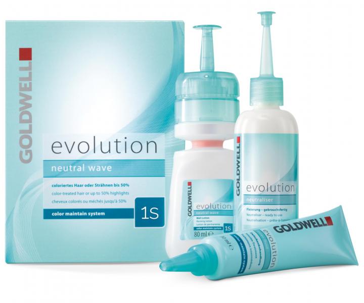 Trvalá preparace pro tónované nebo do 30% melírované vlasy Goldwell Evolution 1s