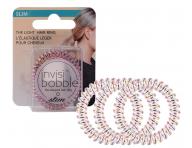 Tenké spirálové gumičky Invisibobble Slim Vanity Fairy - 3 ks