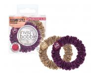 Ozdobné spirálové gumičky Invisibobble Sprunchie Slim The Snuggle is Real - 2 ks