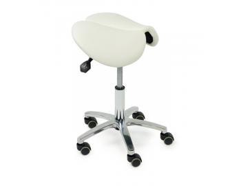 Taburet na kolečkách Sibel Multi Functional - bílý