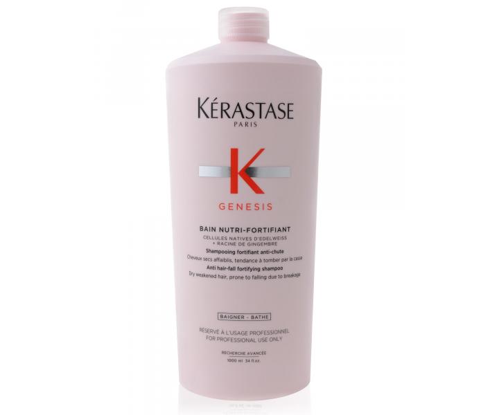 Vyživující šampon pro suché vlasy se sklonem k padání Kérastase Genesis - 1000 ml