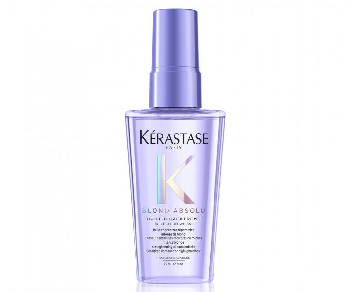 Vy�ivuj�c� olej pro pos�len� blond vlas� K�rastase Blond Absolu Huile Cicaextreme - 50 ml