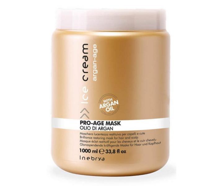 Maska pro pokozen vlasy Inebrya Argan-Age - 1000 ml