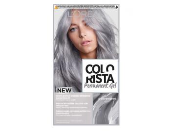 Permanentn barva na vlasy Loral Colorista Permanent Gel Silver Grey - stbrn