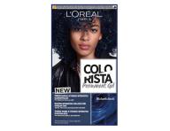 Permanentn barva na vlasy Loral Colorista Permanent Gel Blue Black - modroern