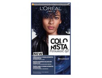 Permanentní barva na vlasy Loréal Colorista Permanent Gel Blue Black - modročerná