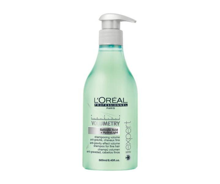 Šampon Loréal Volumetry pro objem jemných vlasů - 500 ml