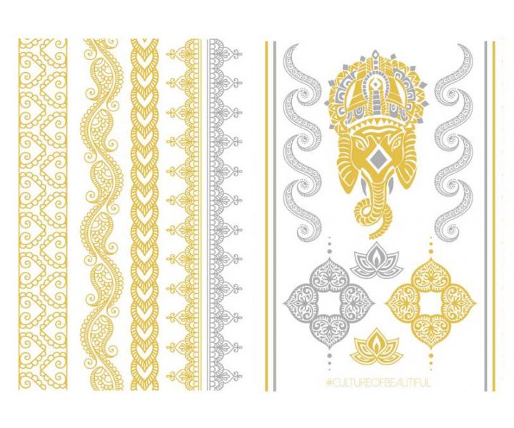 Condition Culture Tassel Tattoos TAKE ME TO GOA  - šperk na tělo (bonus)
