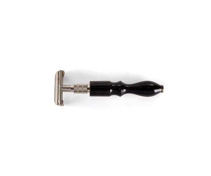 Holicí strojek Sibel Barburys Butterfly Safety Razor - Black Horn