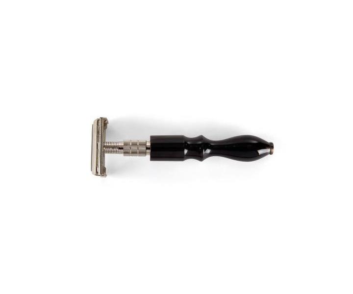 Holic strojek Sibel Barburys Butterfly Safety Razor - Black Horn