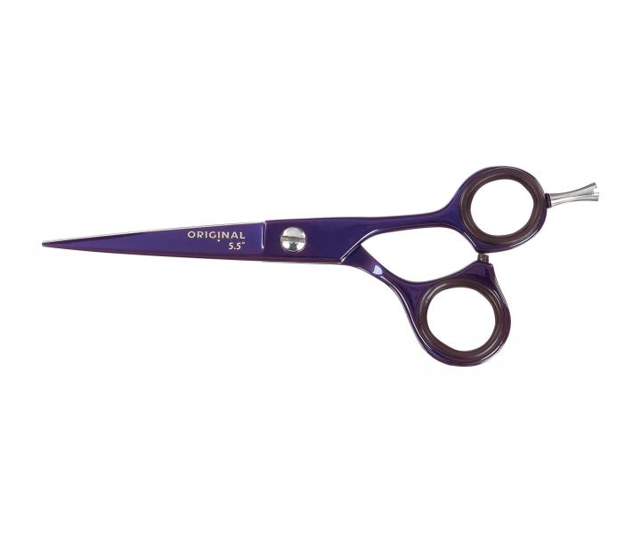 Kadeřnické nůžky Original Best Buy Professional Concave Limited Edition 5,5" - fialové