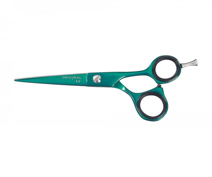 Kadeřnické nůžky Original Best Buy Professional Concave Limited Edition 5,5" - zelené