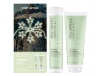 Dárková sada pro nepoddajné vlasy Paul Mitchell Clean Beauty Anti Frizz Duo Bright Moments