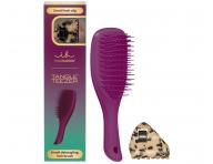 Dárková sada cestovního kartáče na rozčesávání vlasů Tangle Teezer Mini a skřipce Invisibobble Everclaw