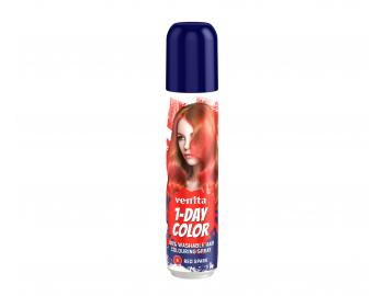 Barevný sprej na vlasy Venita 1-Day Color Red Spark - 50 ml, jiskřivě červená