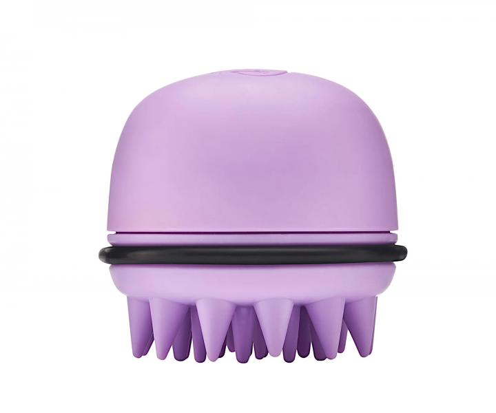 Masážní exfoliační kartáč na pokožku hlavy Wet Brush Head Start Lavender - světle fialová