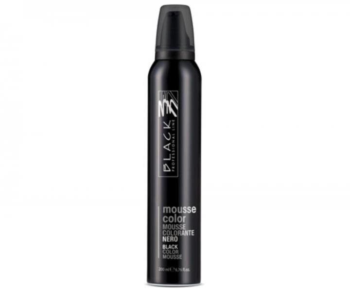 Barevn� p�nov� tu�idlo Black Mousse Color - 200 ml